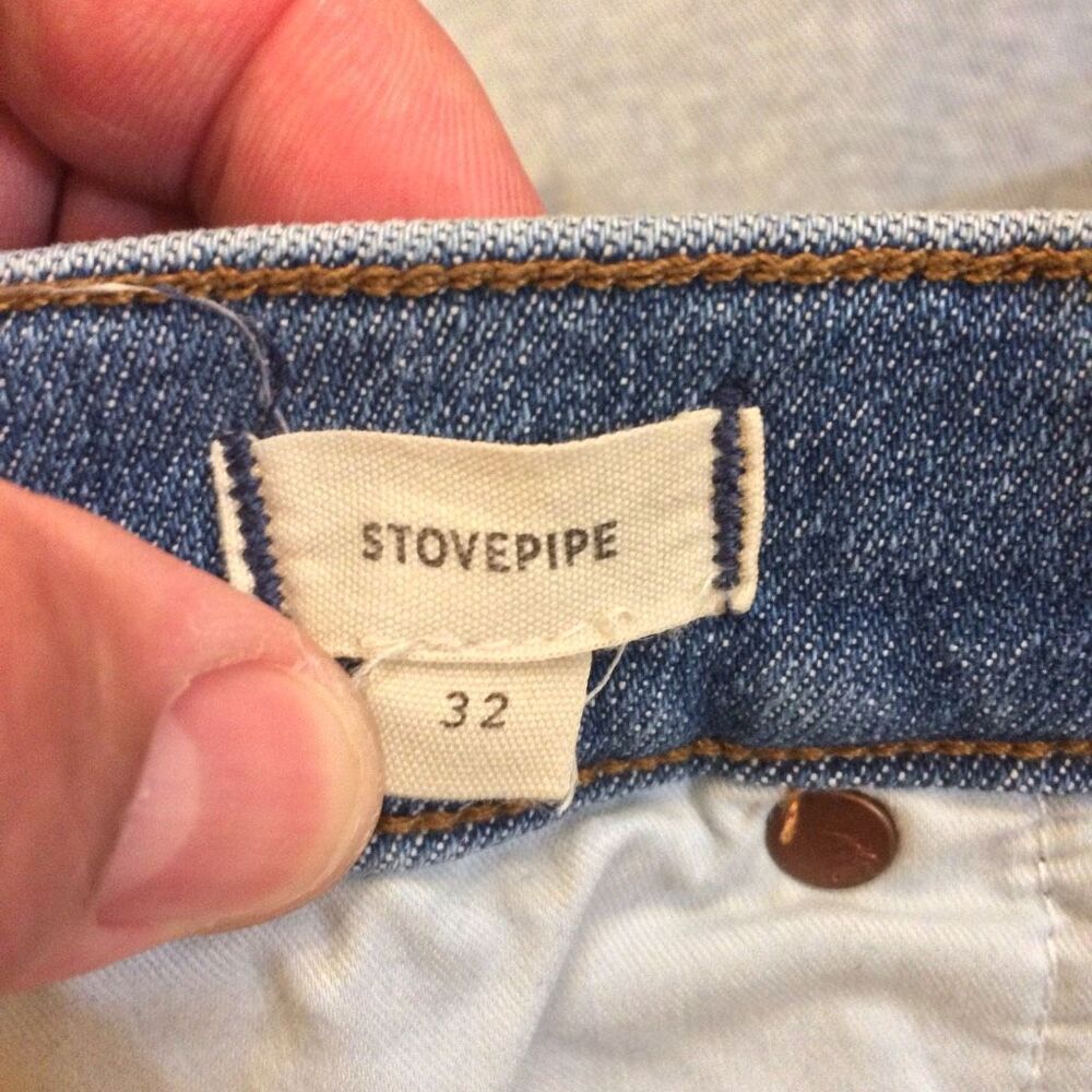 Madewell stovepipe jeans medium wash 32 - Picture 11 of 11